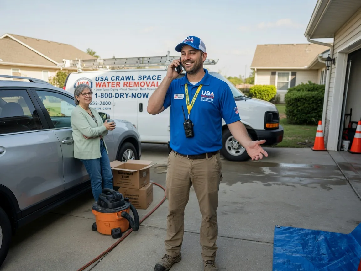 Crawl Space Water Removal Keenes, IL FAQs